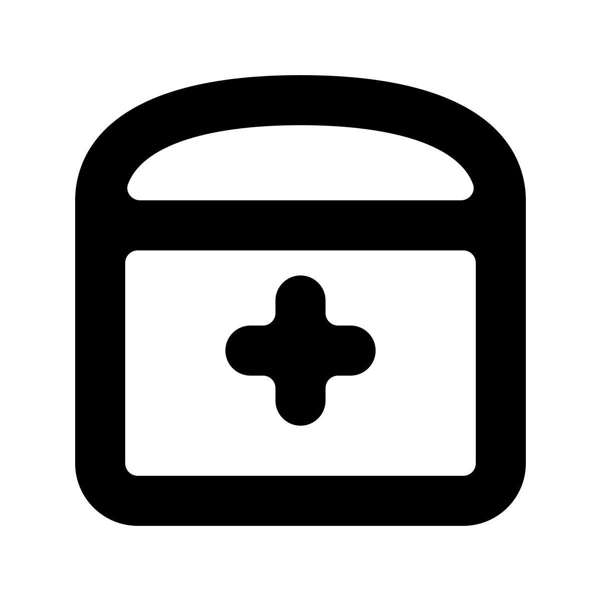 softteal line style medical bag icon