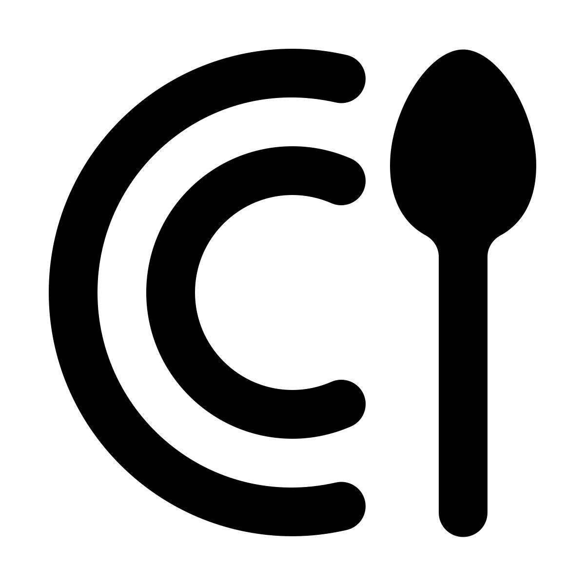 softteal line style посуда icon