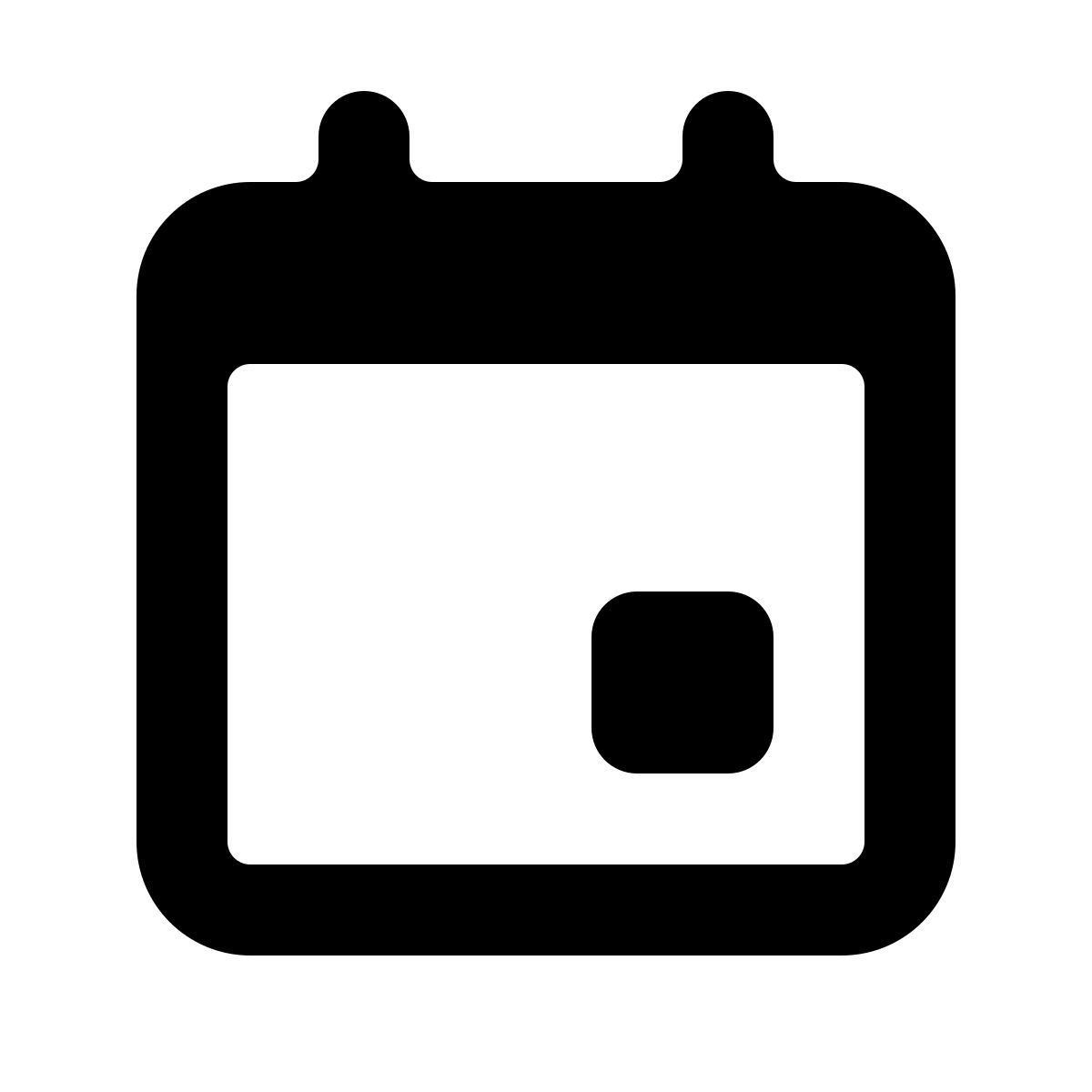 softteal line style calendrier détachable icon