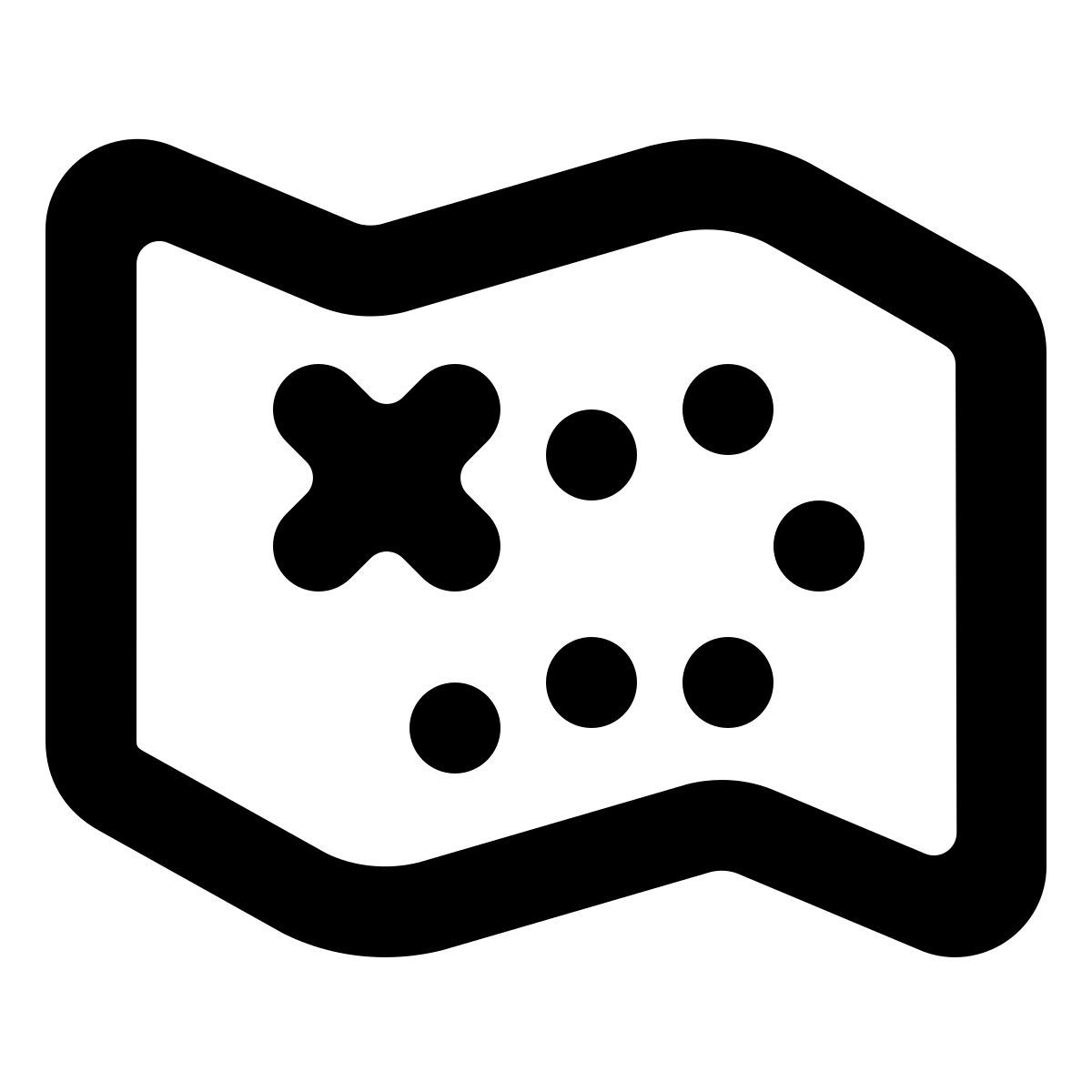 softteal line style mapa del tesoro icon