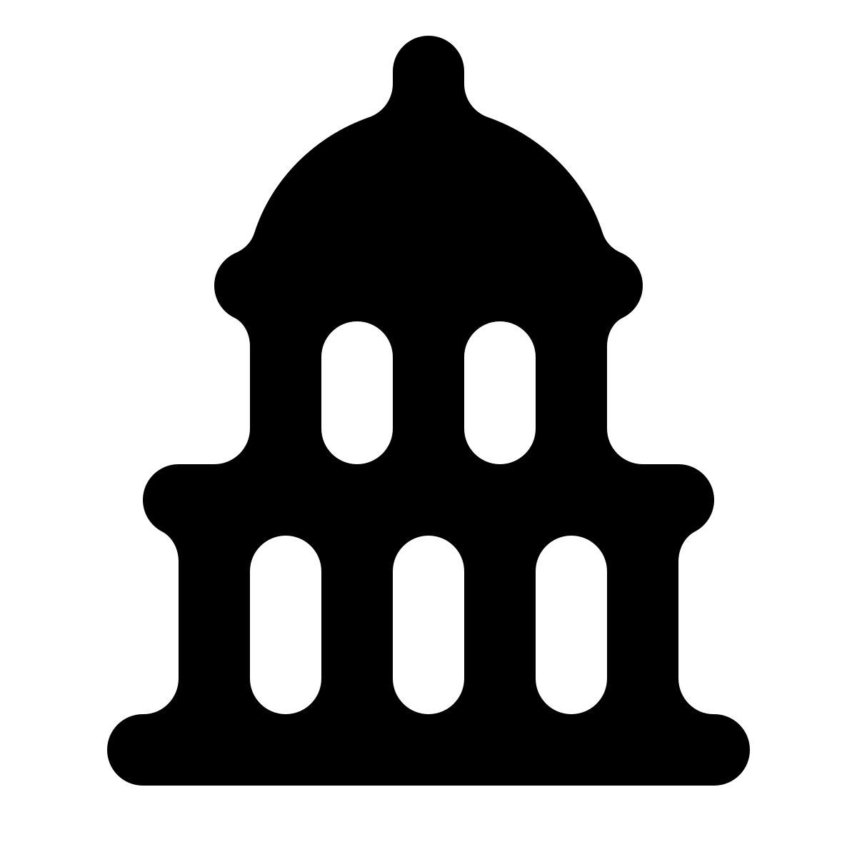 softteal line style us kapitol icon
