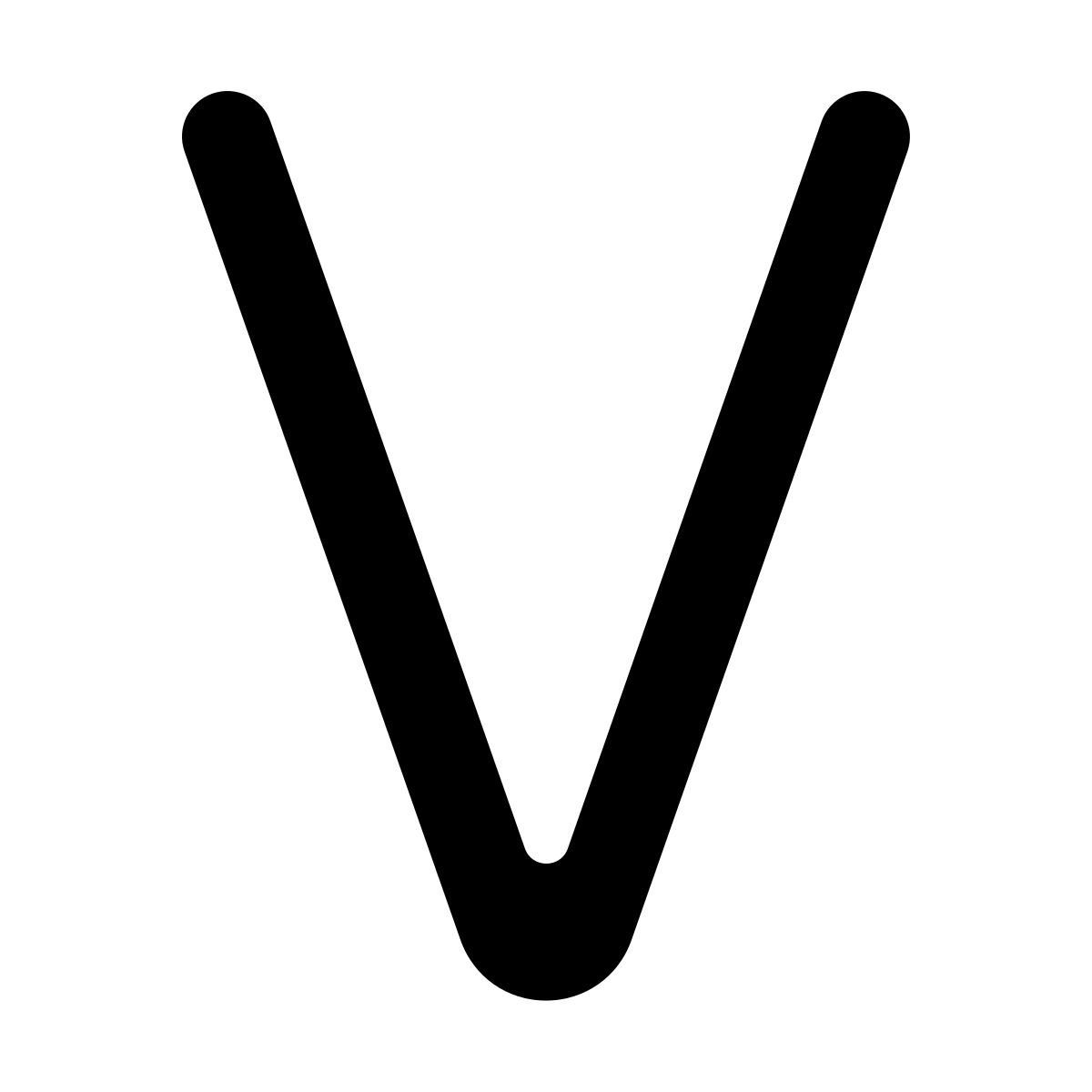 softteal line style v icon