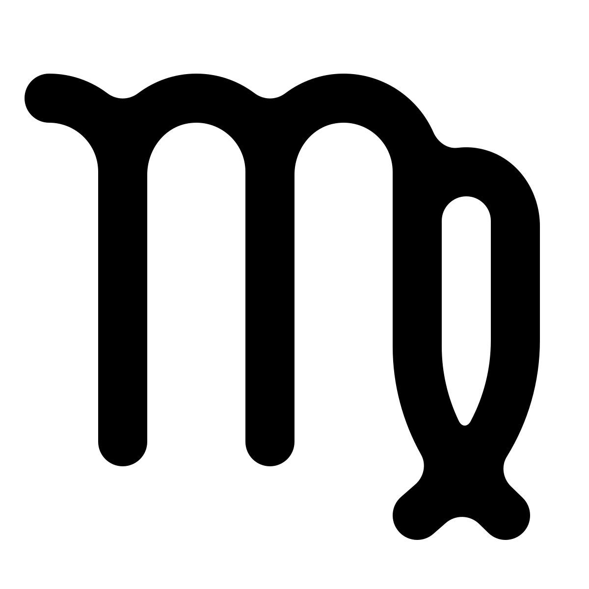 softteal line style vergine icon