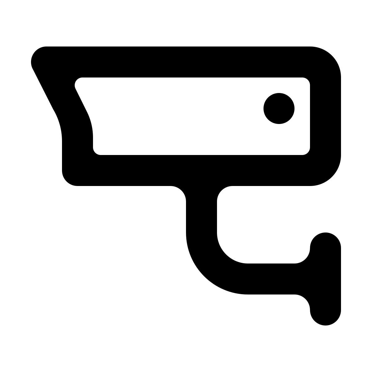 softteal line style 벽 마운트 카메라 icon