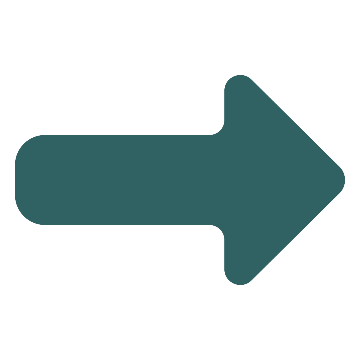 softteal style arrow icon