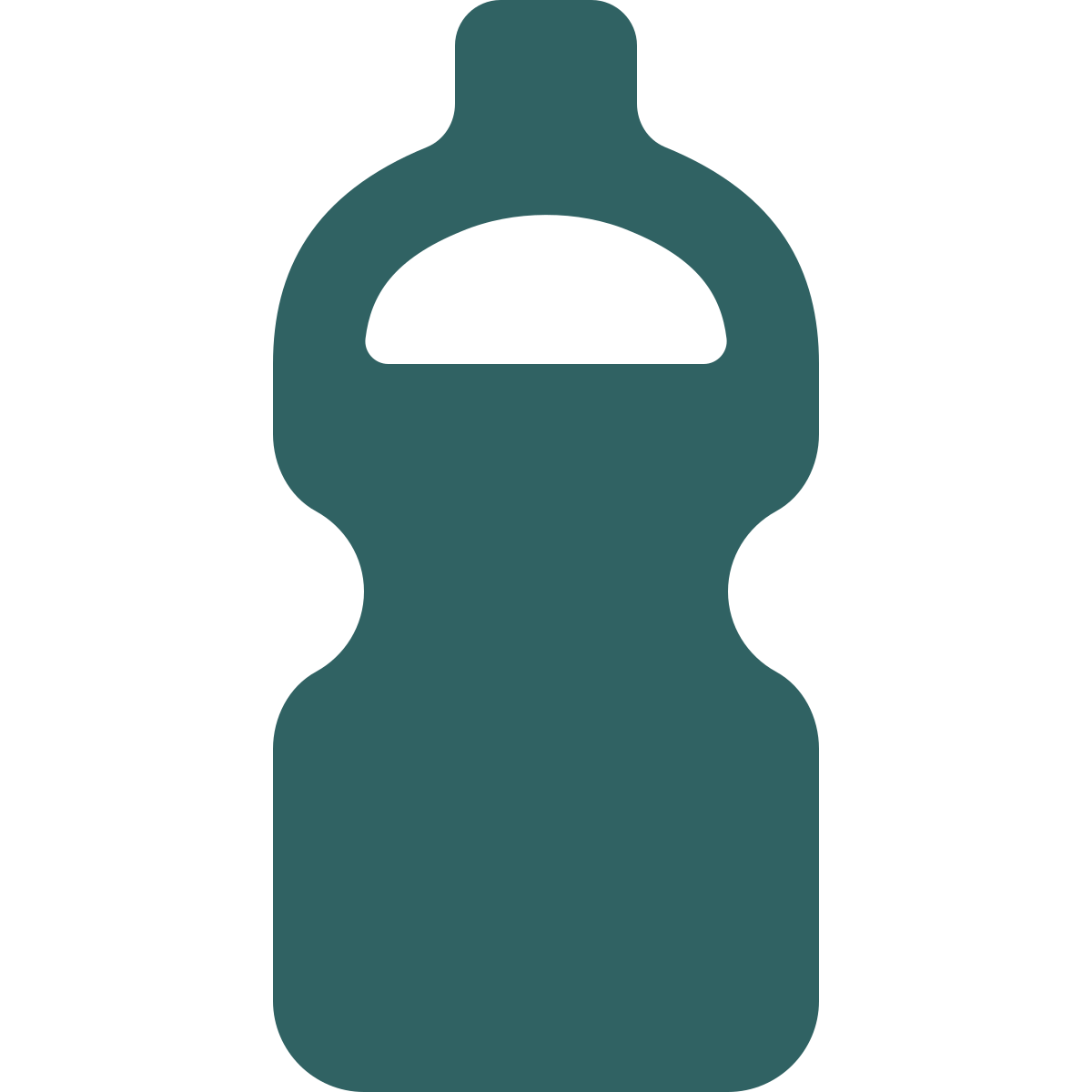 softteal style bottle of water icon