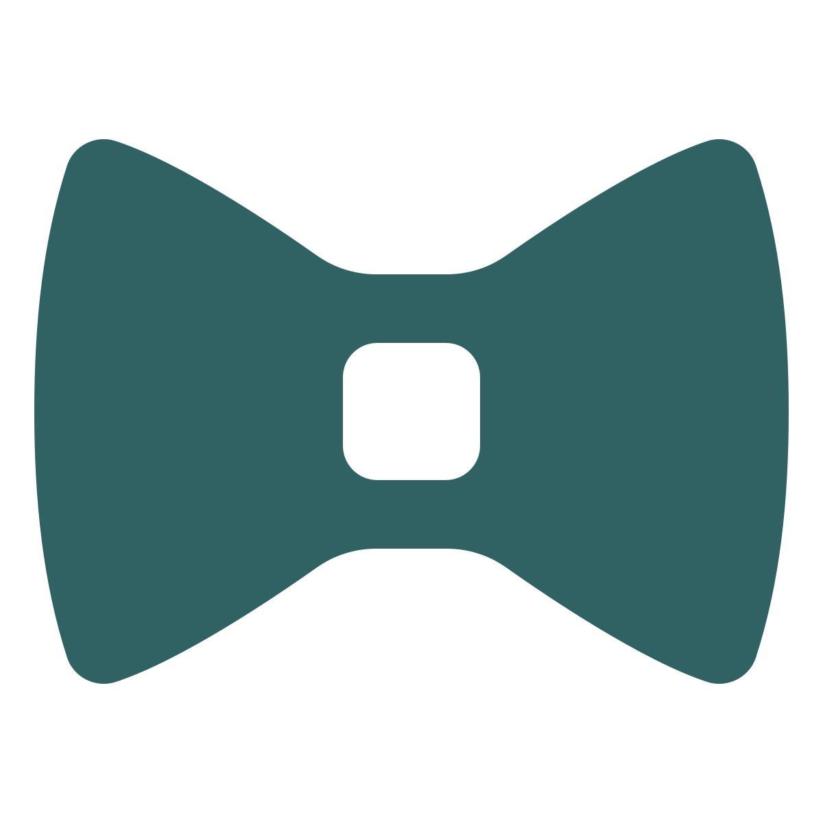 softteal style bow tie icon