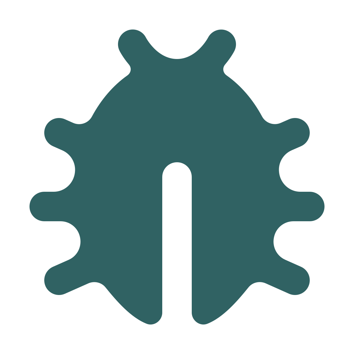 softteal style bug icon