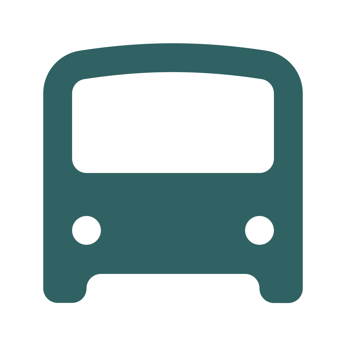 softteal style bus icon