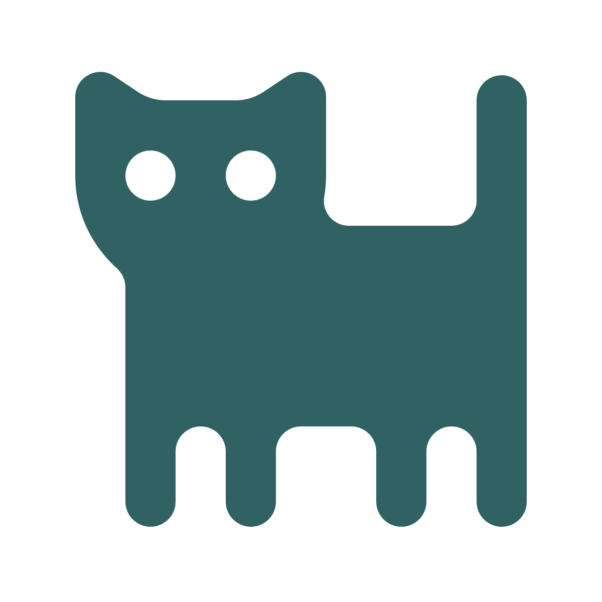 softteal style cat icon