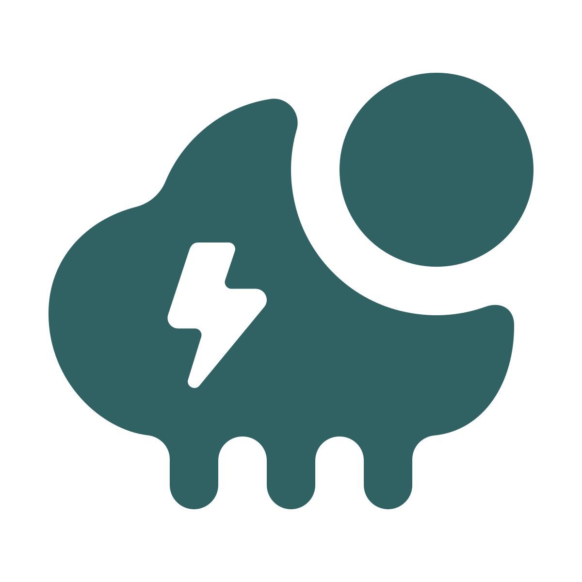 softteal style possibilità di pioggia icon