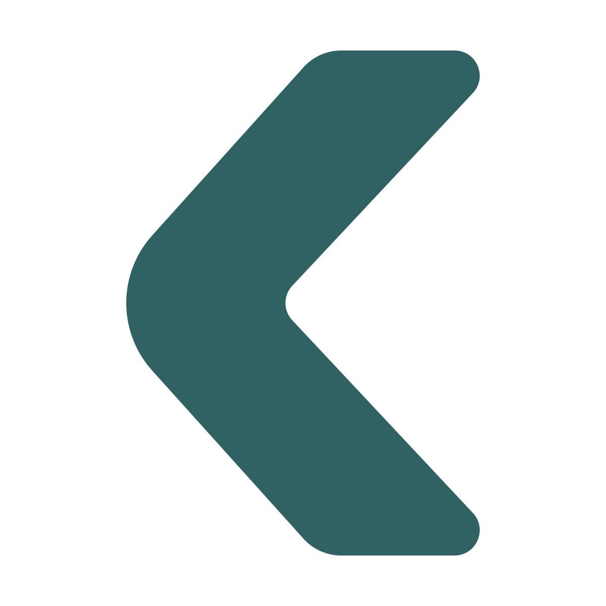 softteal style chevron left icon