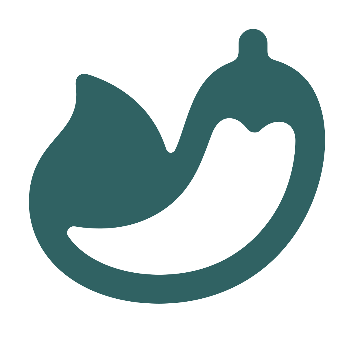softteal style chili pepper icon