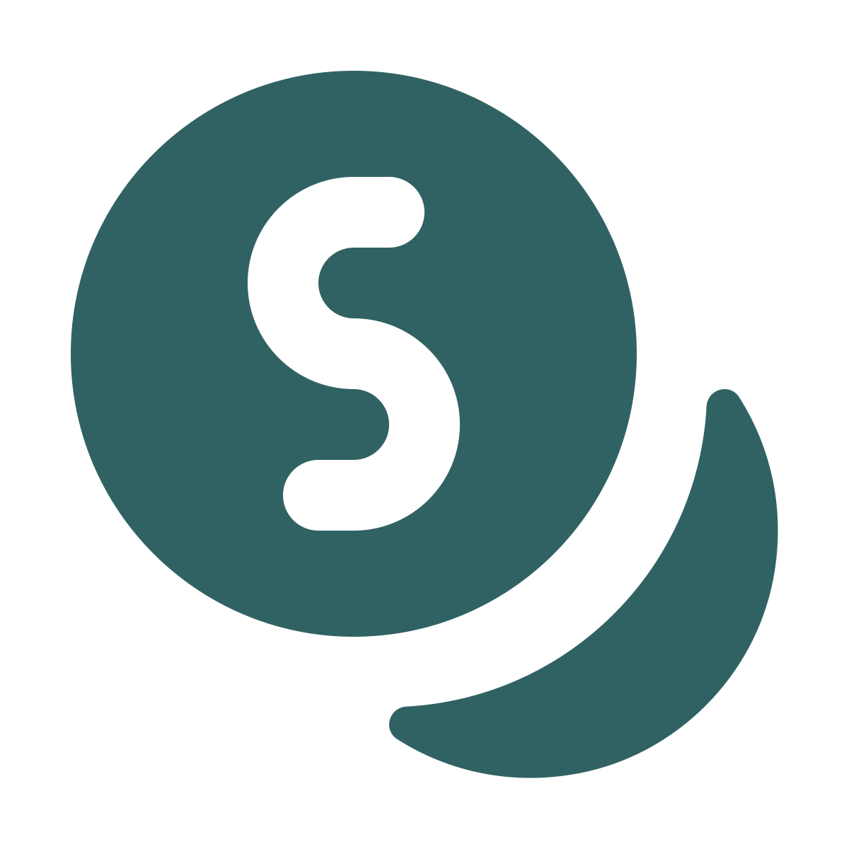softteal style coins icon