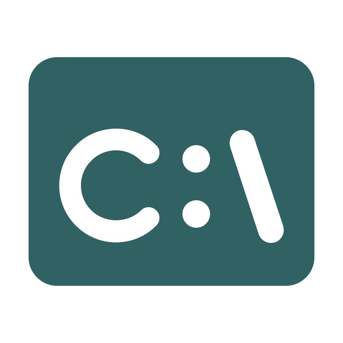 softteal style befehlszeile icon