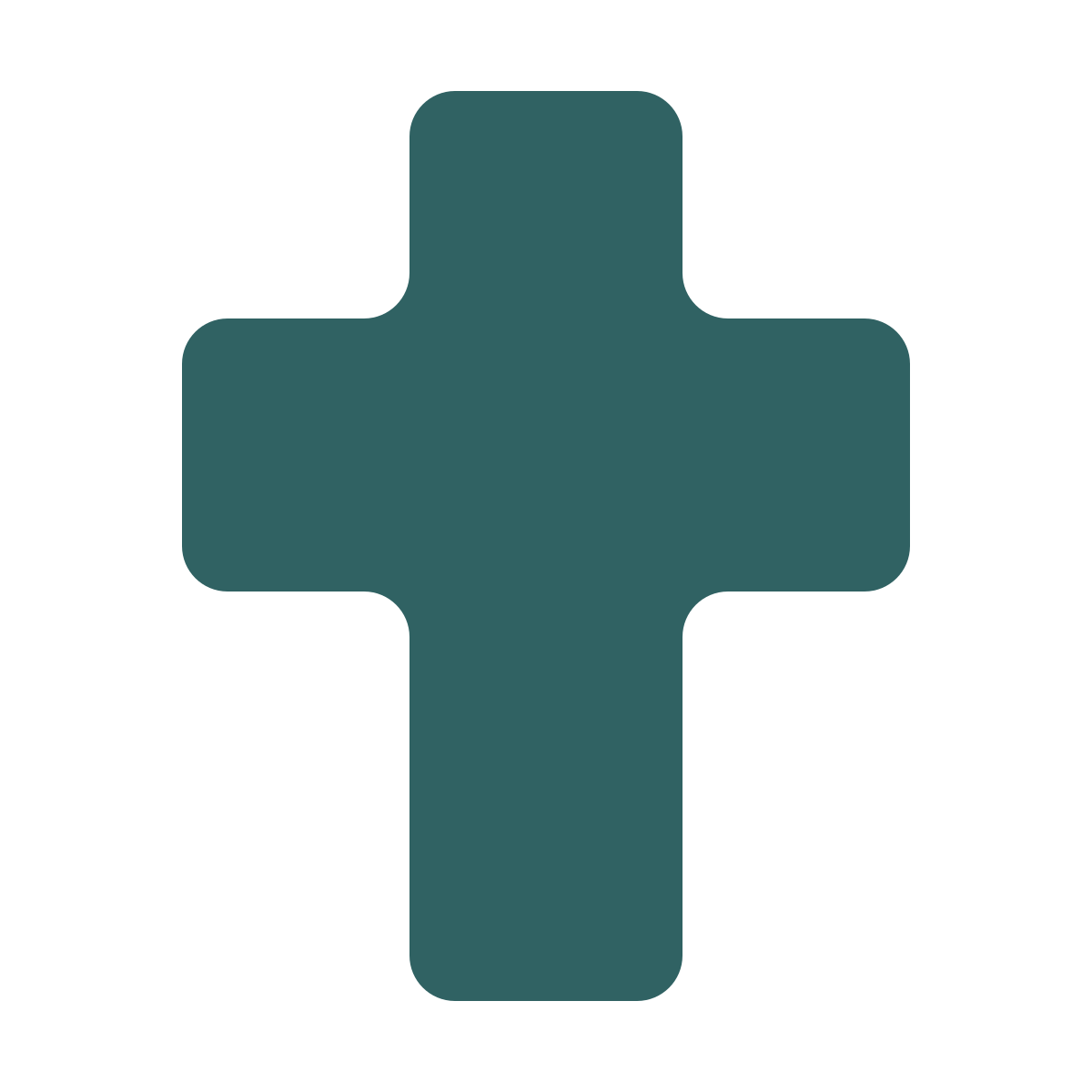 softteal style cross icon
