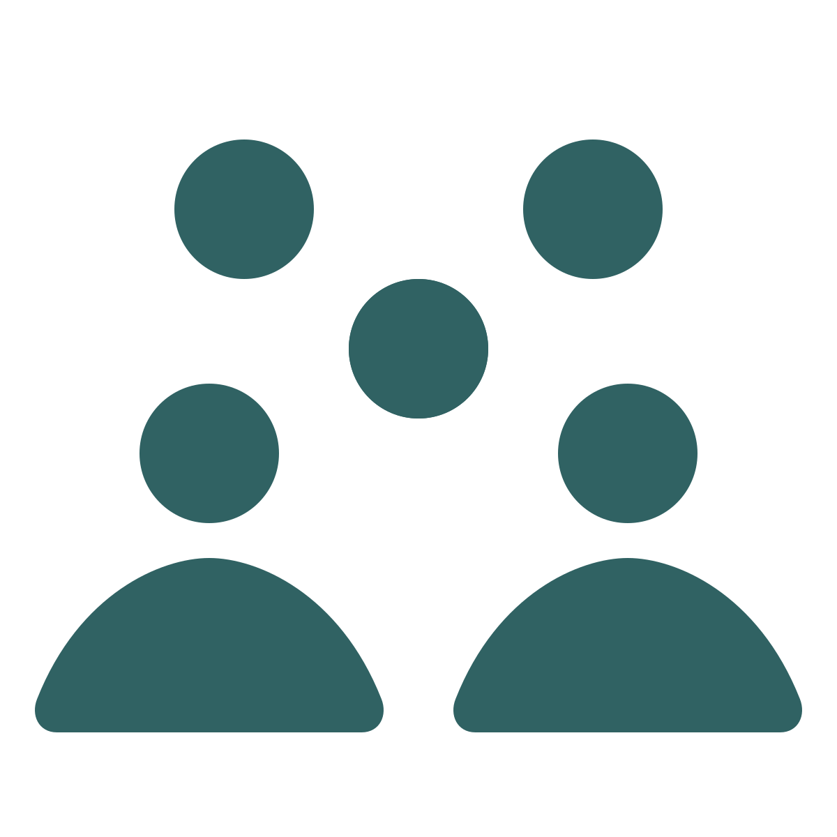 softteal style crowd icon