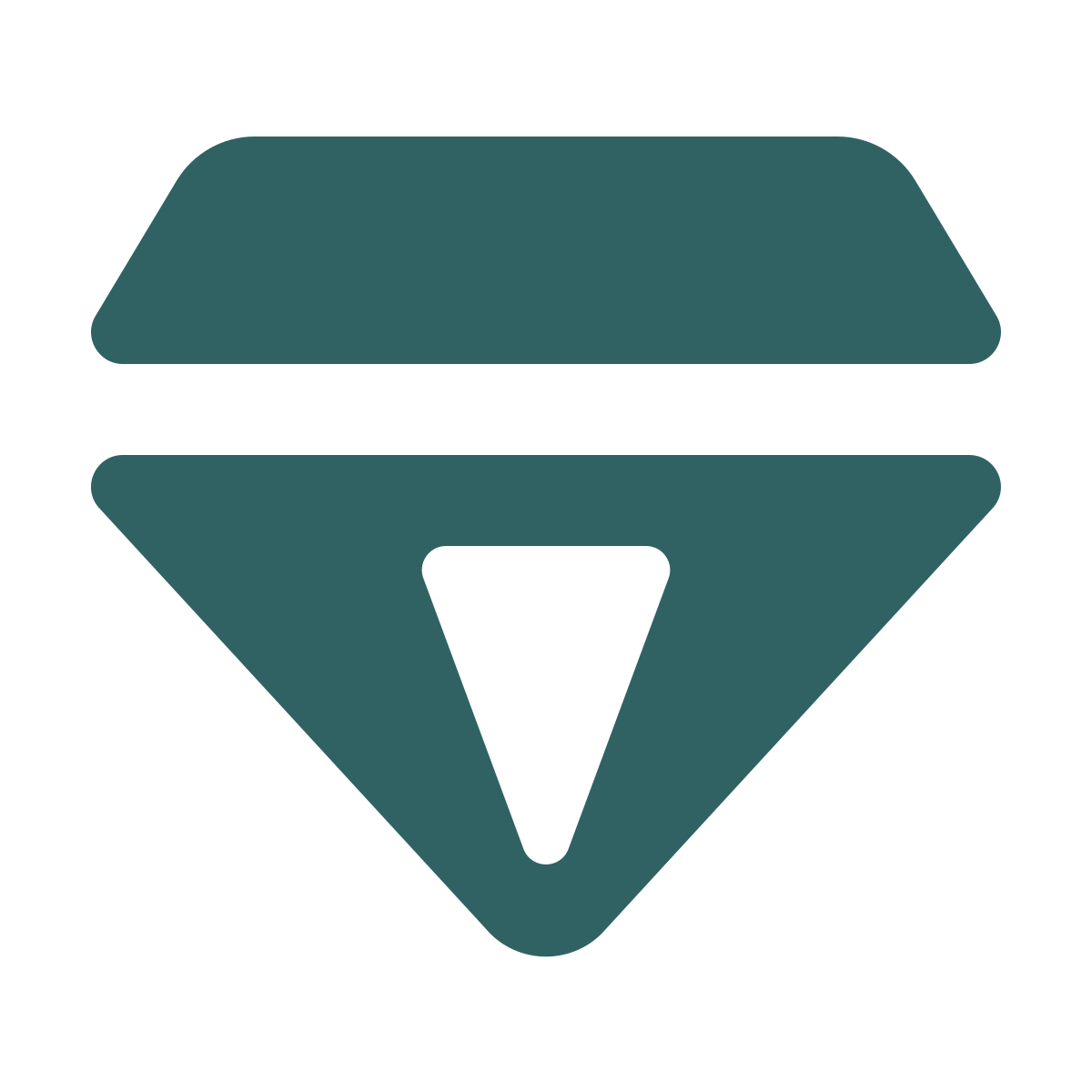 softteal style diamond icon