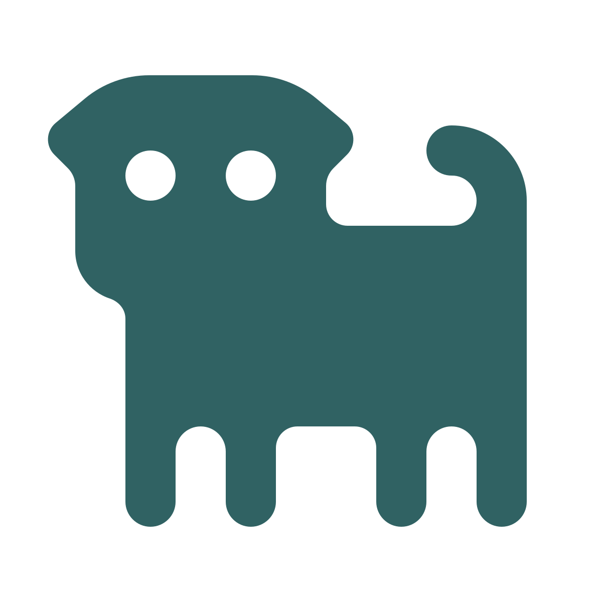 softteal style dog icon
