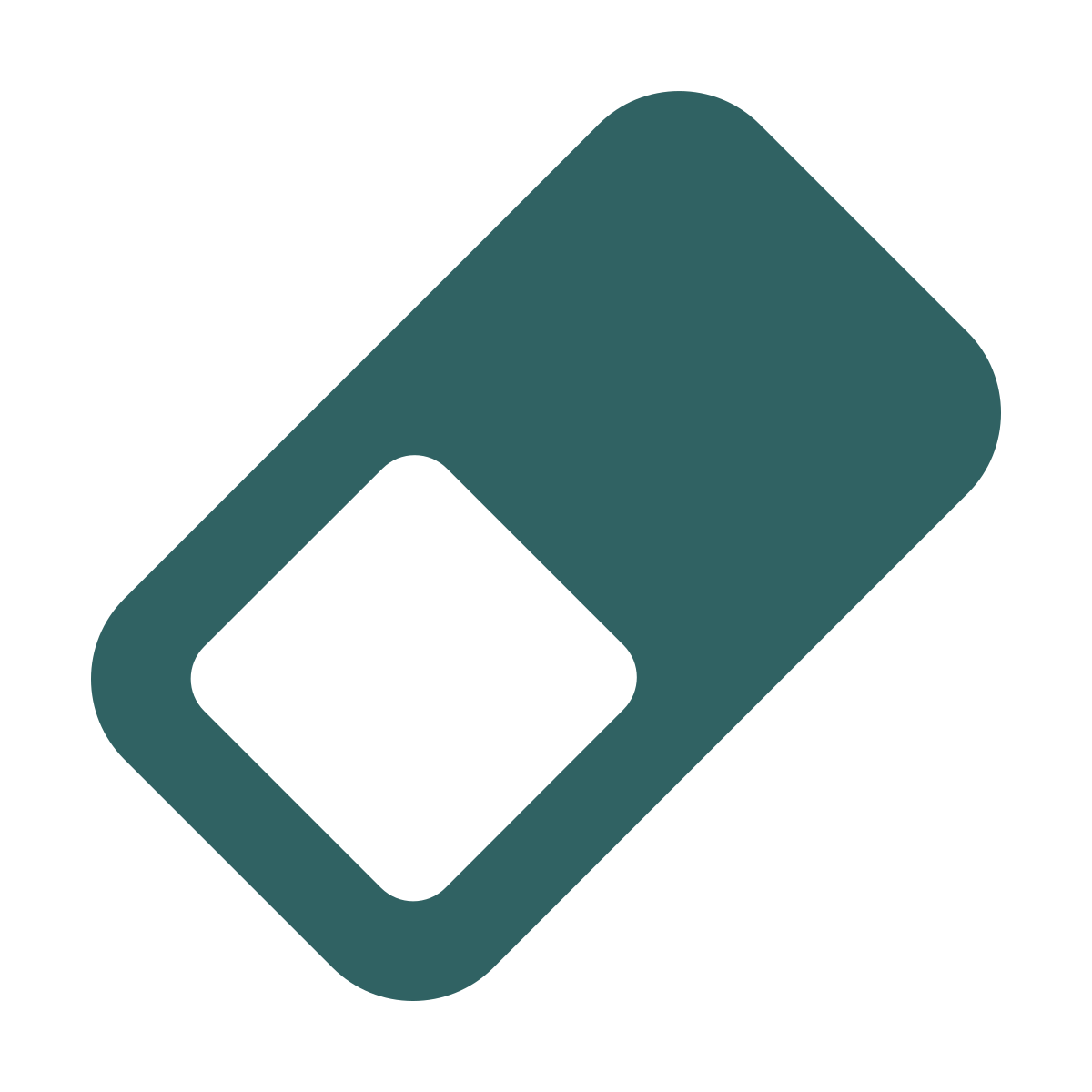 softteal style eraser icon