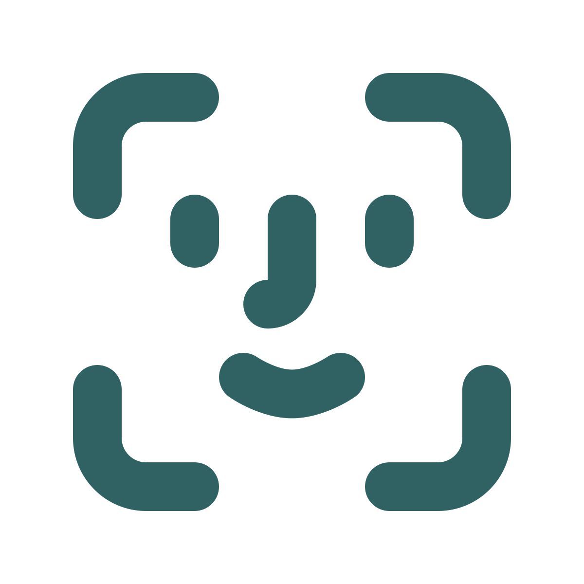 softteal style reconnaissance faciale icon