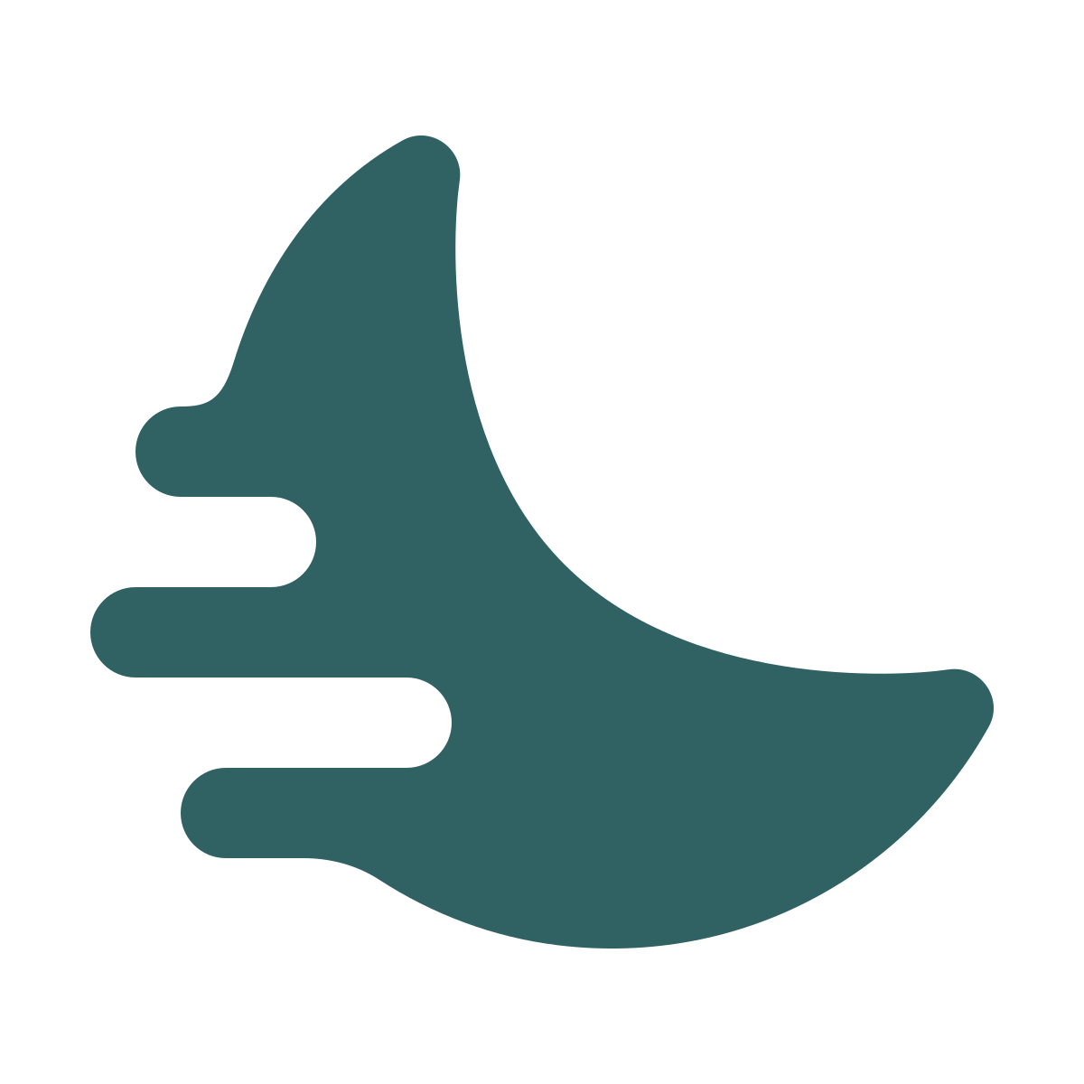softteal style fog night icon