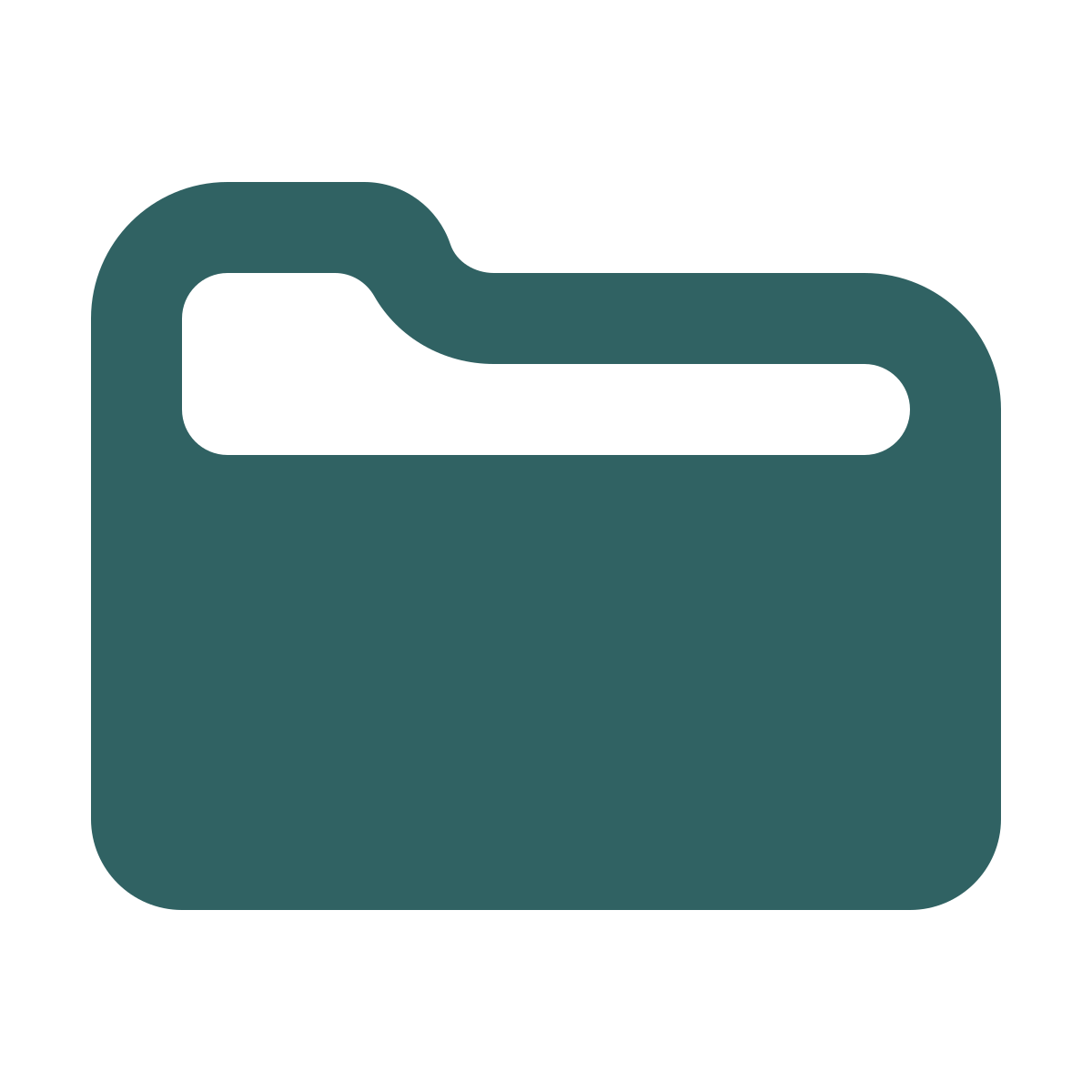 softteal style folder invoices icon