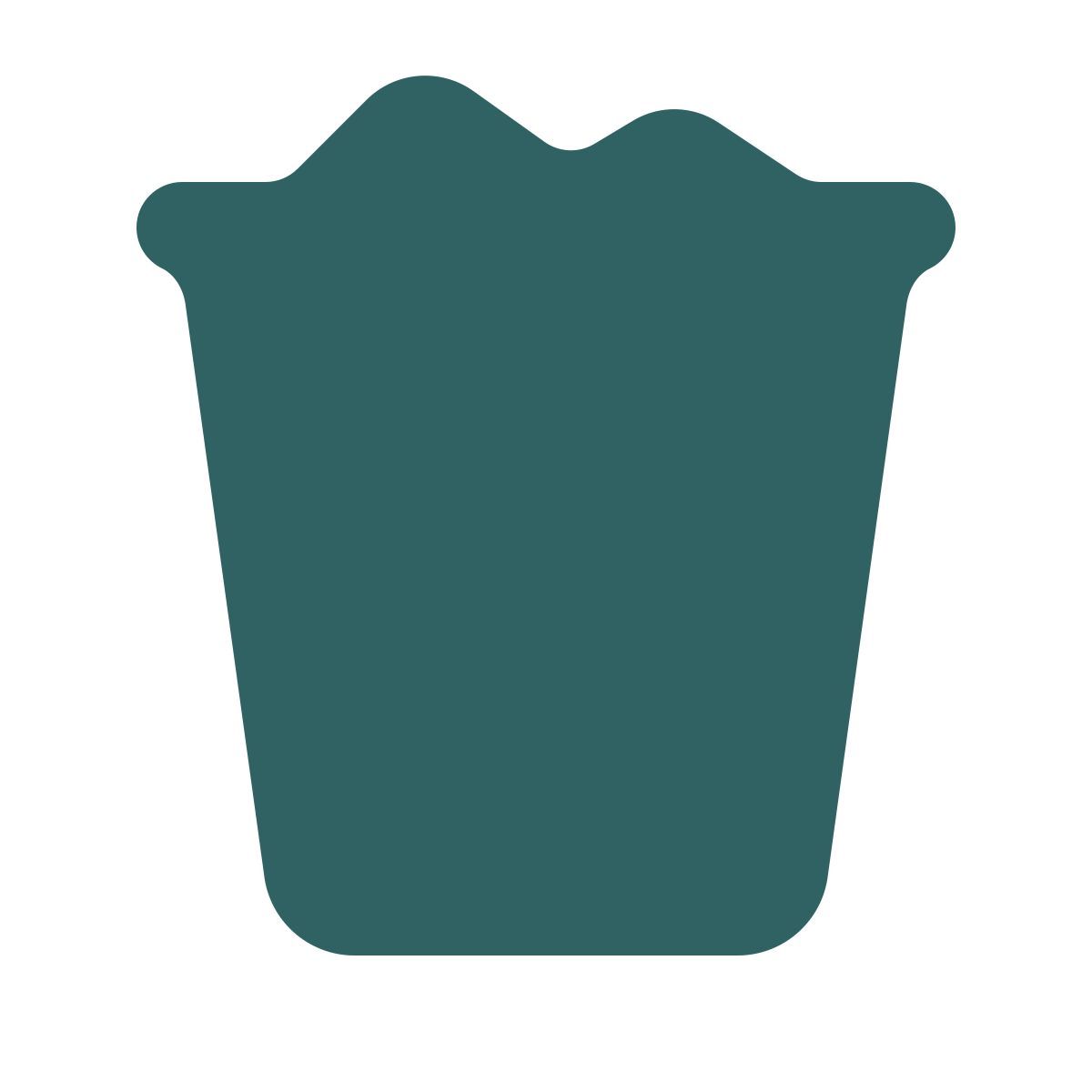 softteal style papelera llena icon