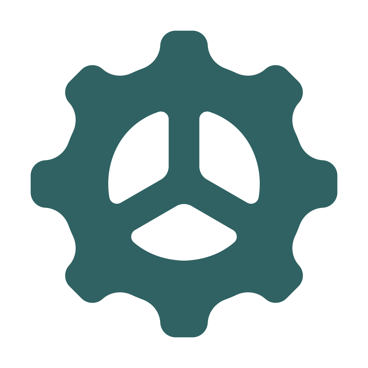 softteal style gear icon