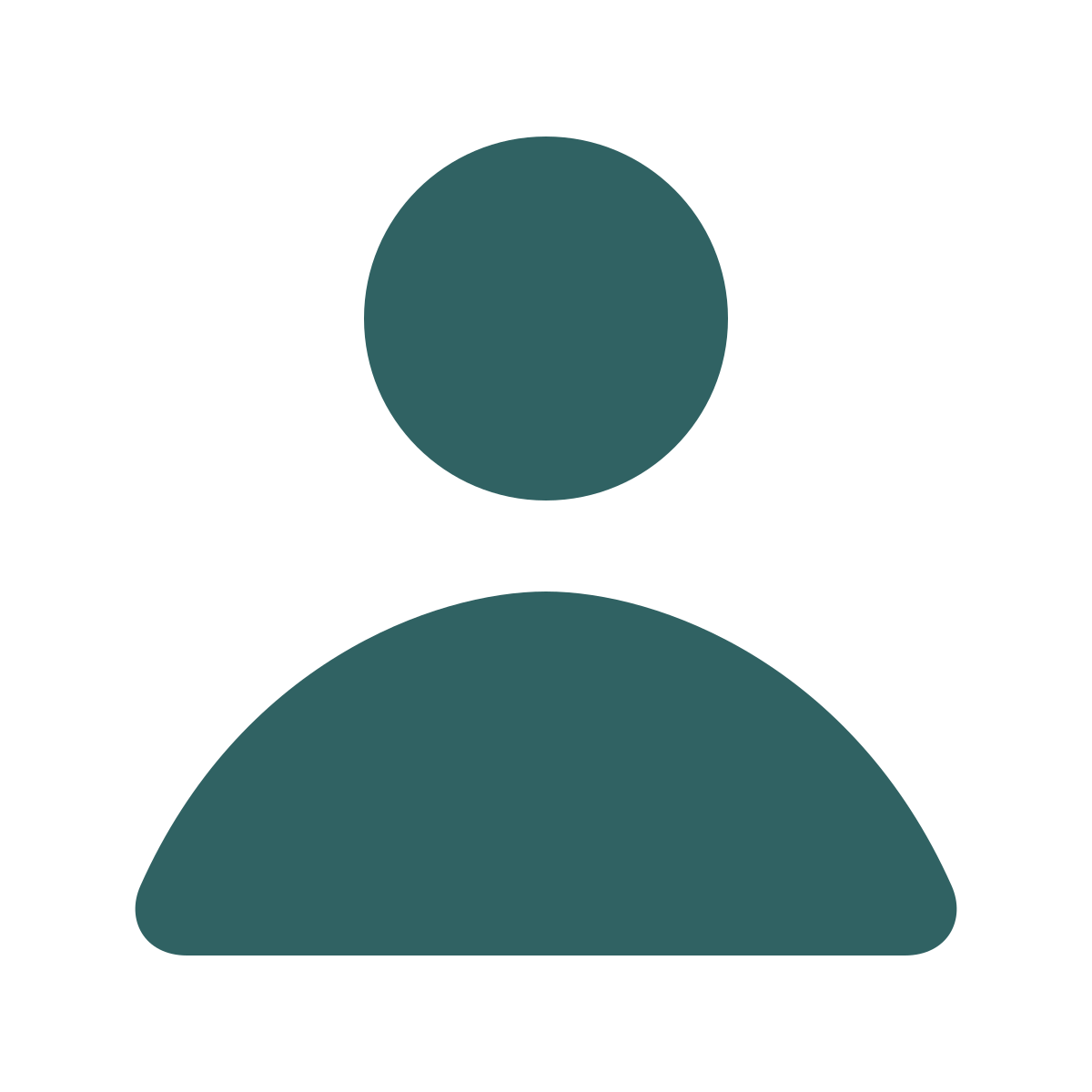 softteal style gender neutral user icon