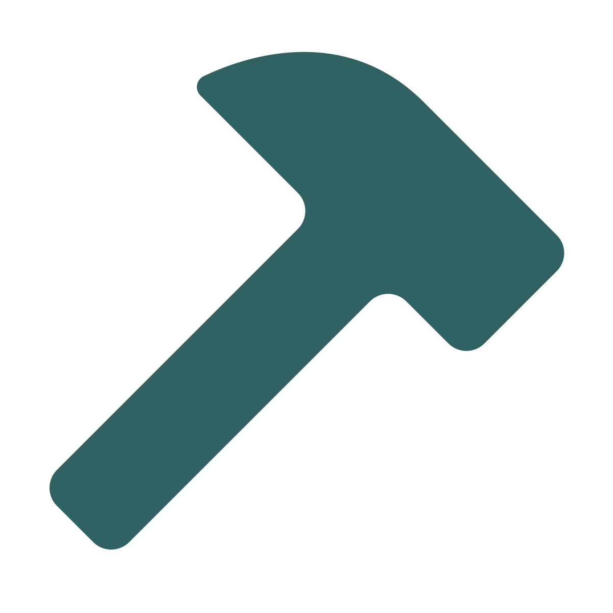 softteal style hammer icon