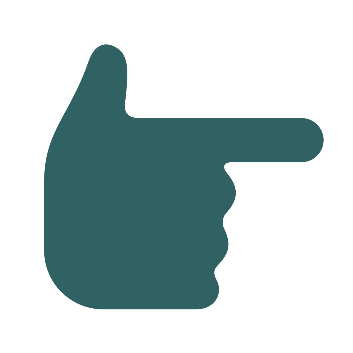 softteal style mano derecha icon