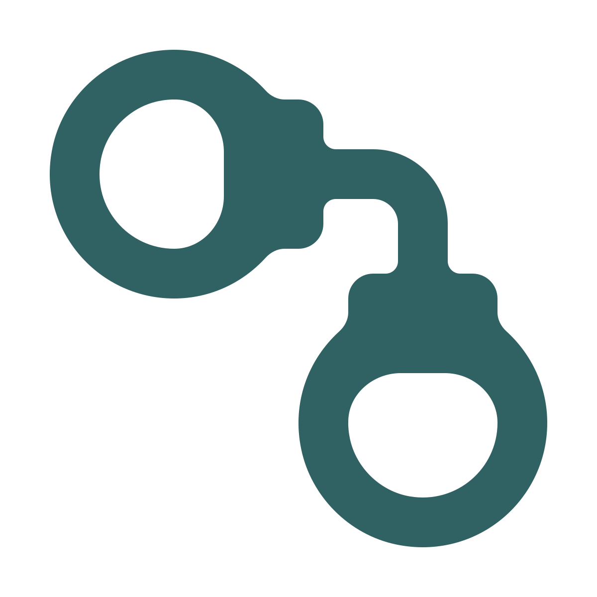 softteal style handcuffs icon