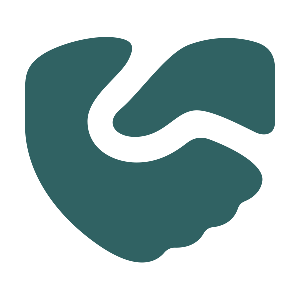 softteal style handshake icon