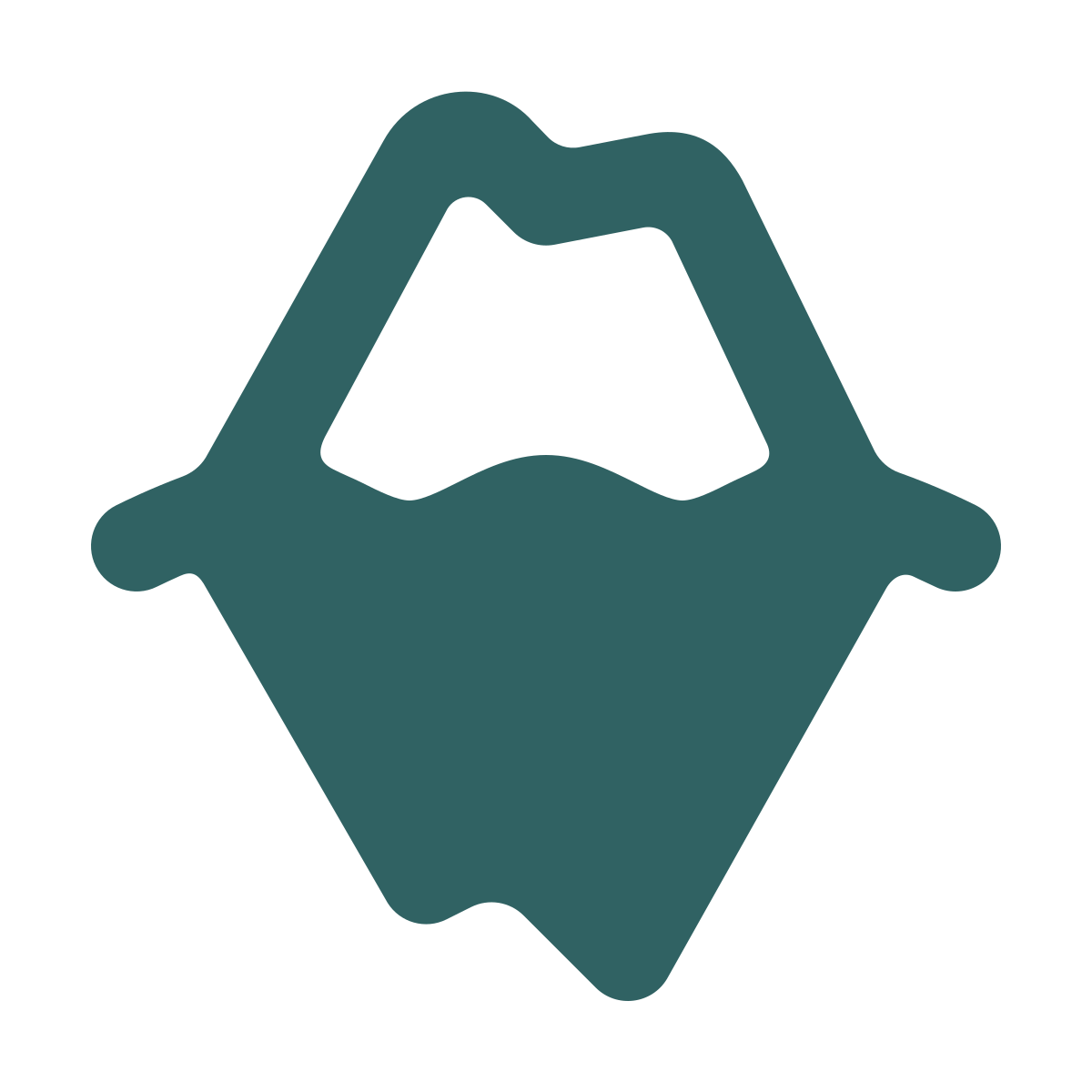softteal style iceberg icon