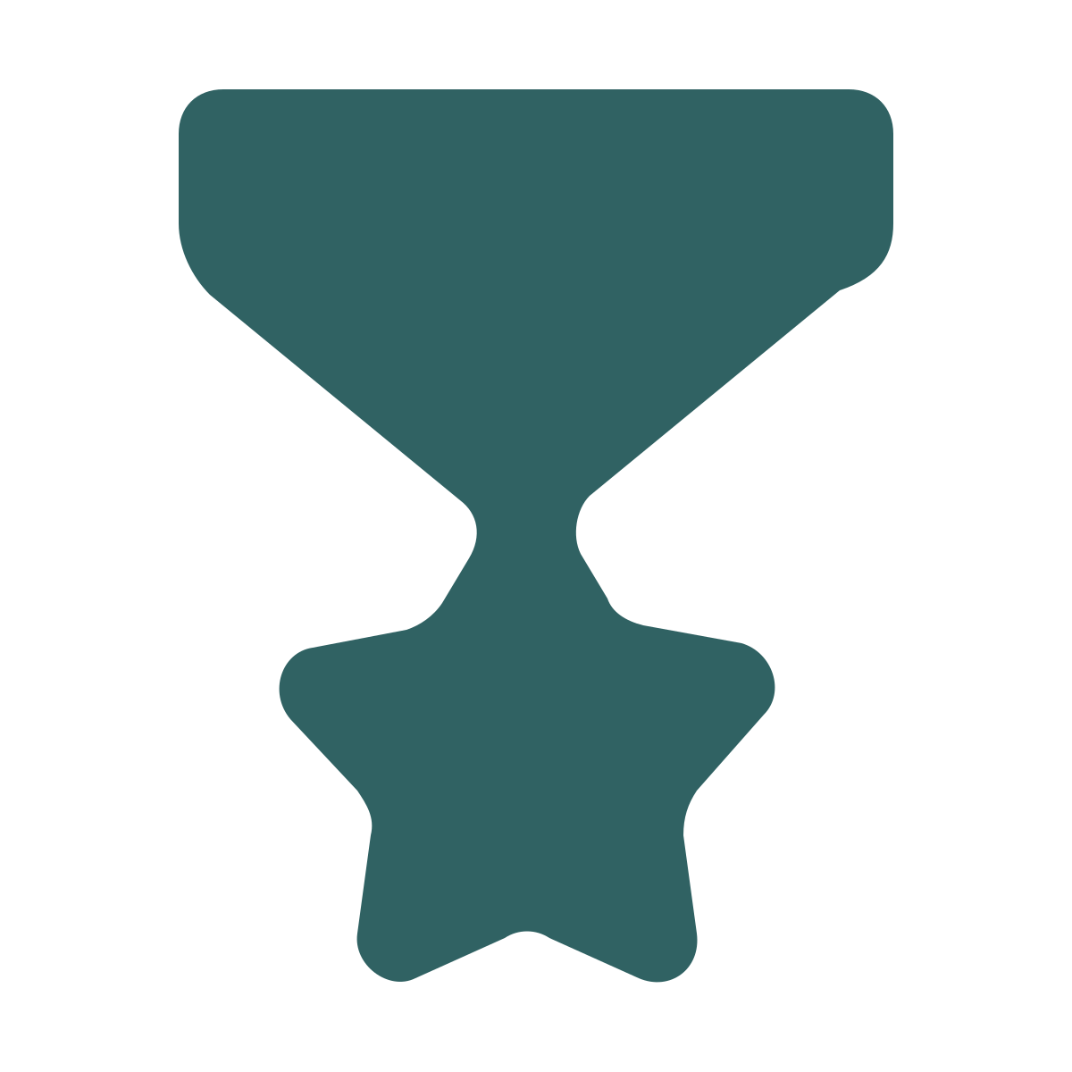 softteal style medal icon