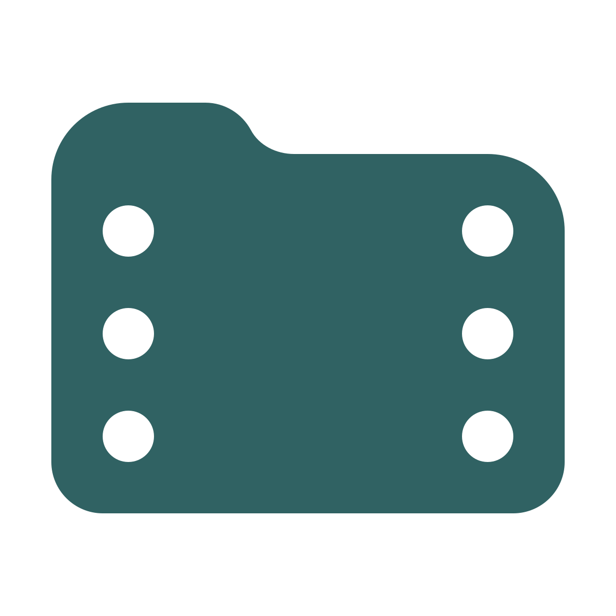 softteal style movies folder icon