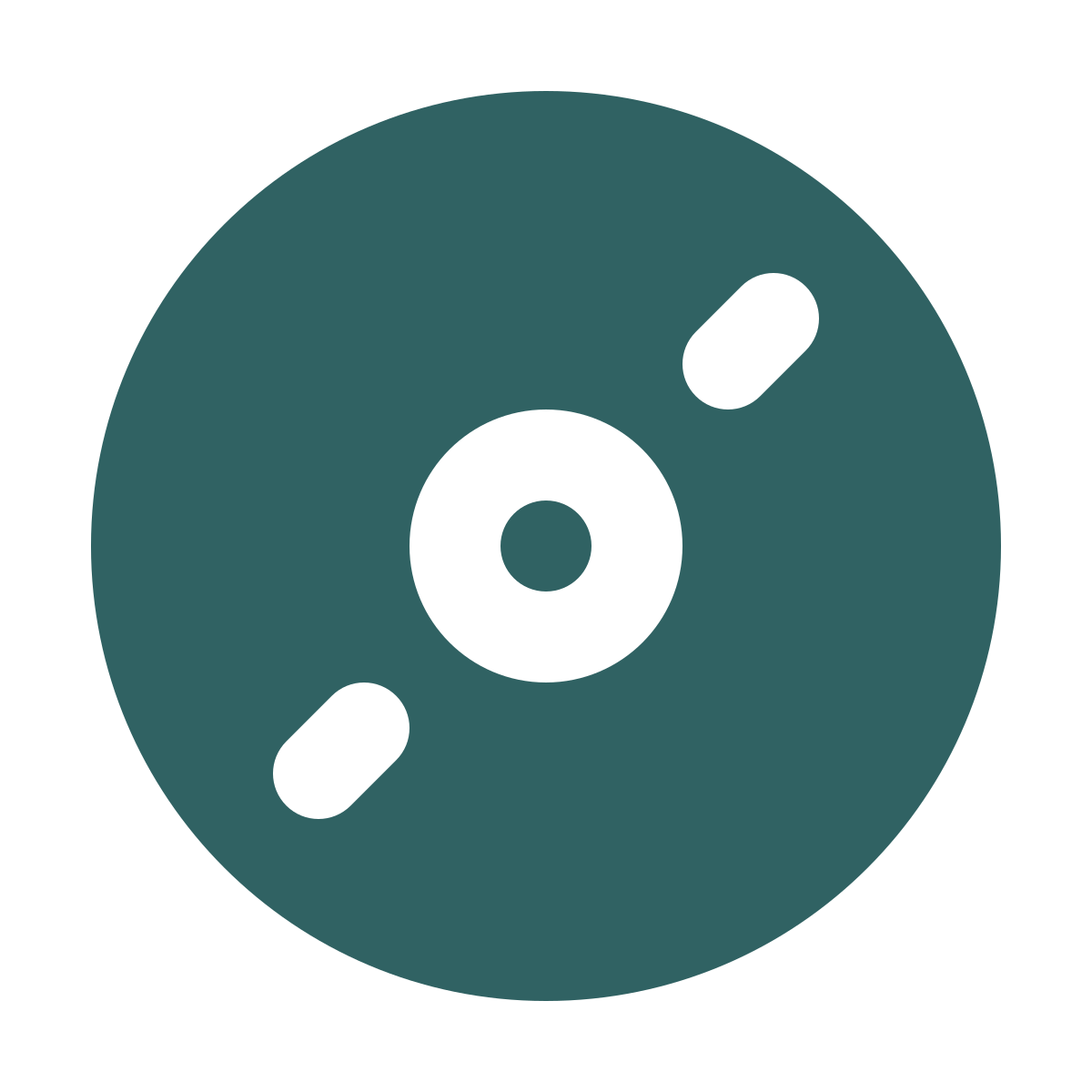 softteal style music record icon