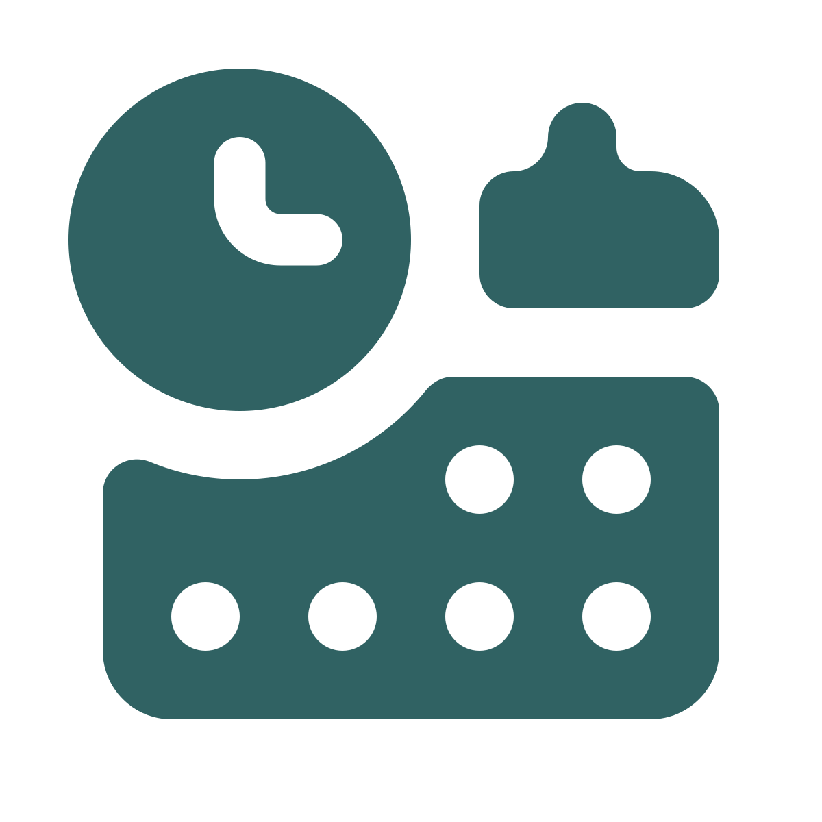 softteal style overtime icon