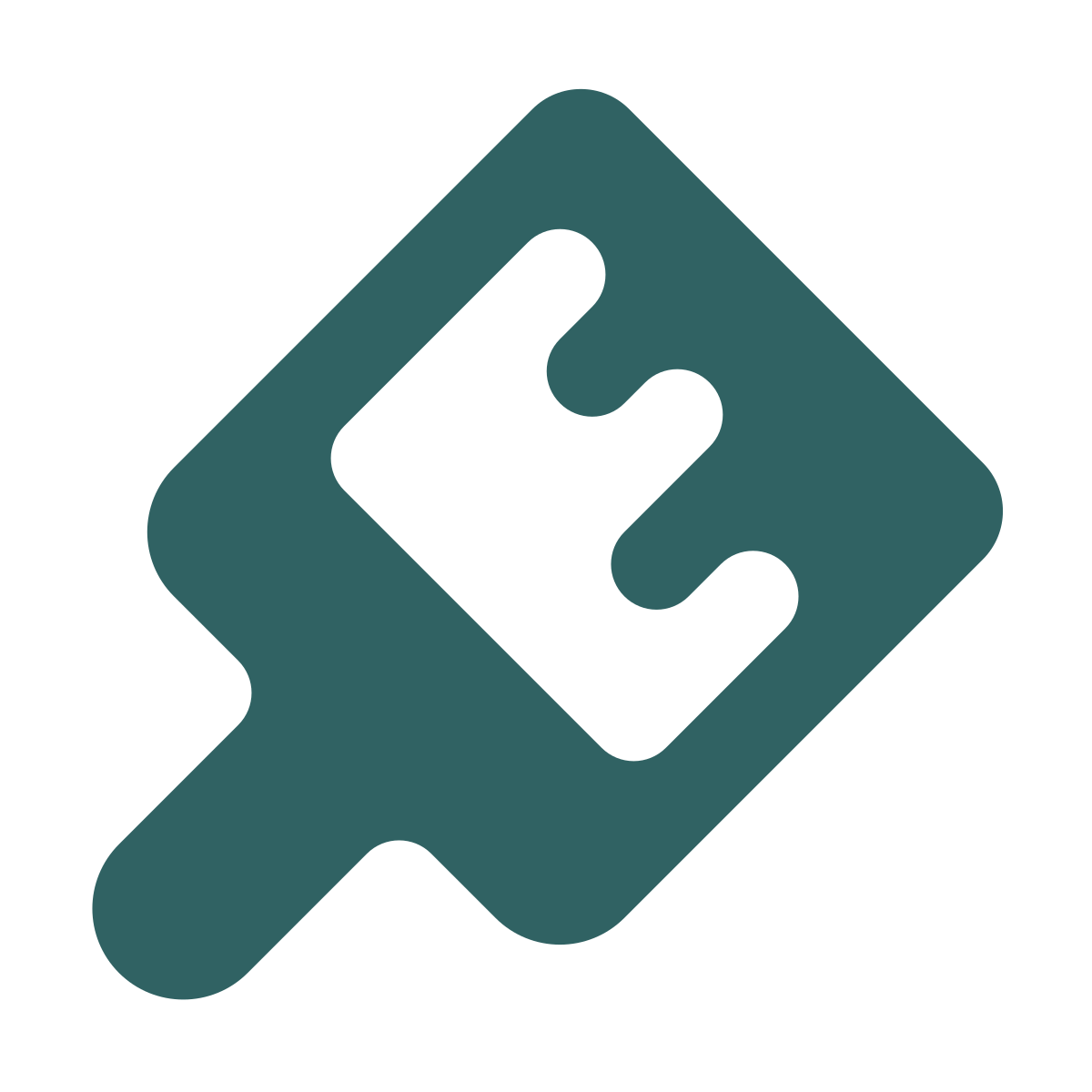 softteal style paint brush icon