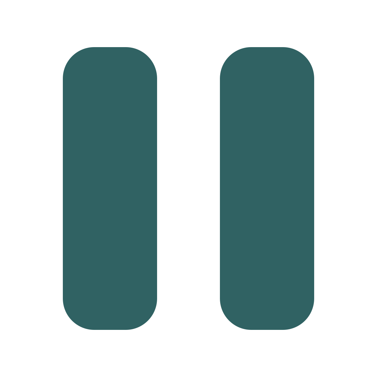 softteal style pause icon