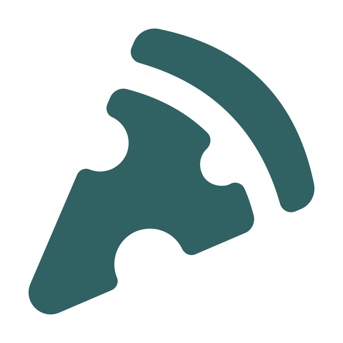 softteal style pizza icon