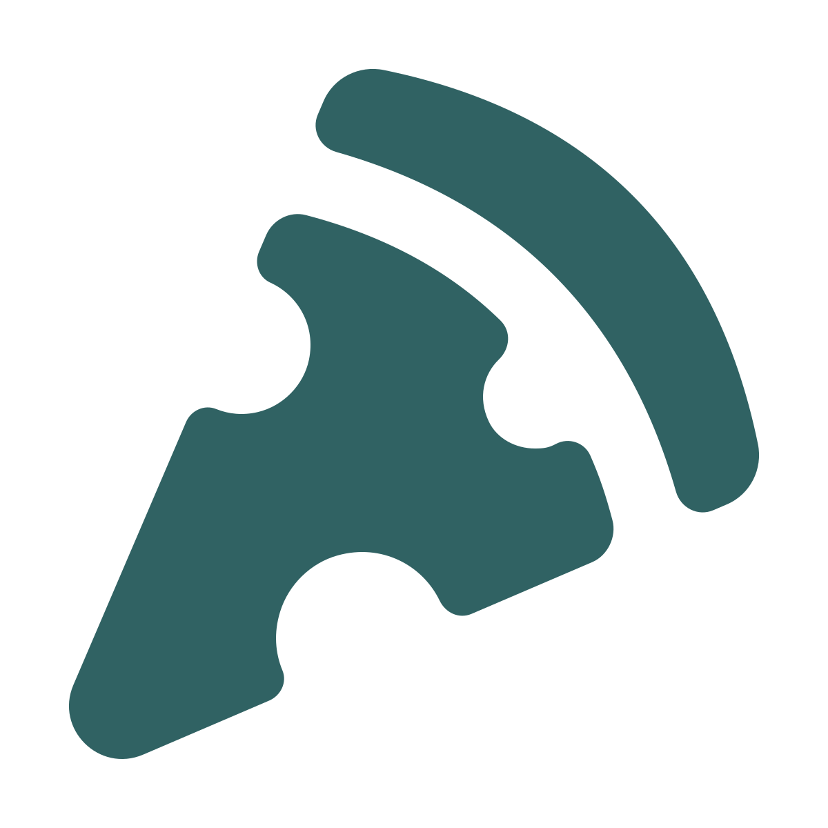 softteal style pizza icon