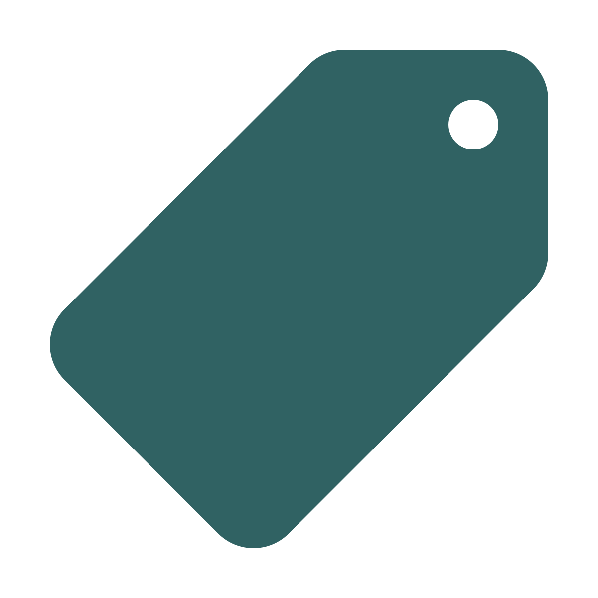softteal style price tag icon