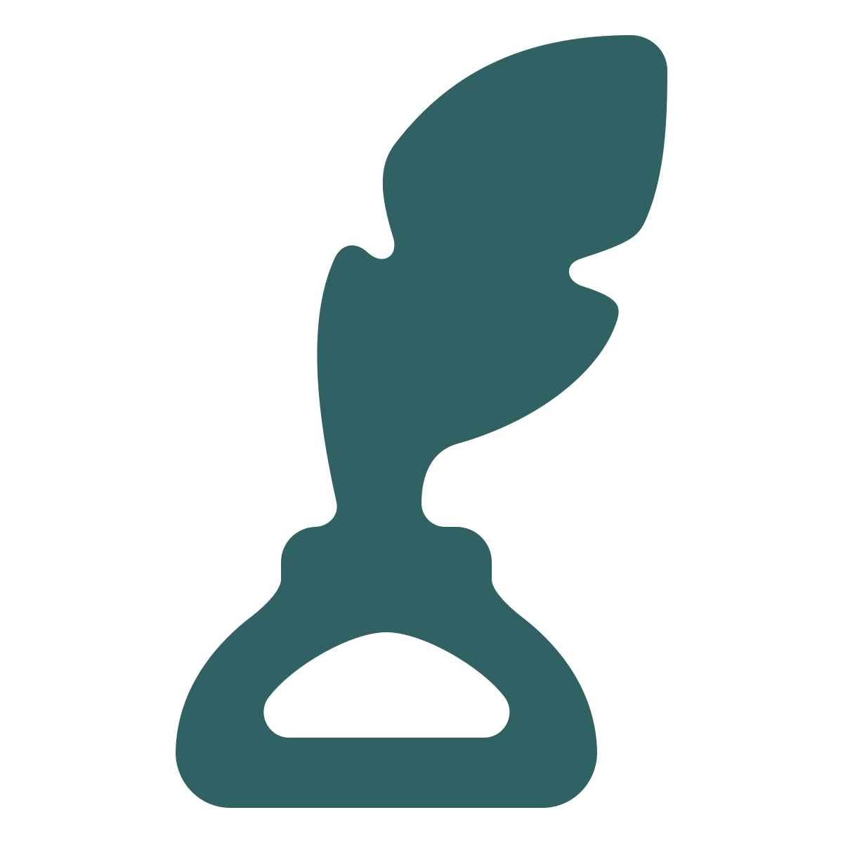 softteal style quill with ink icon