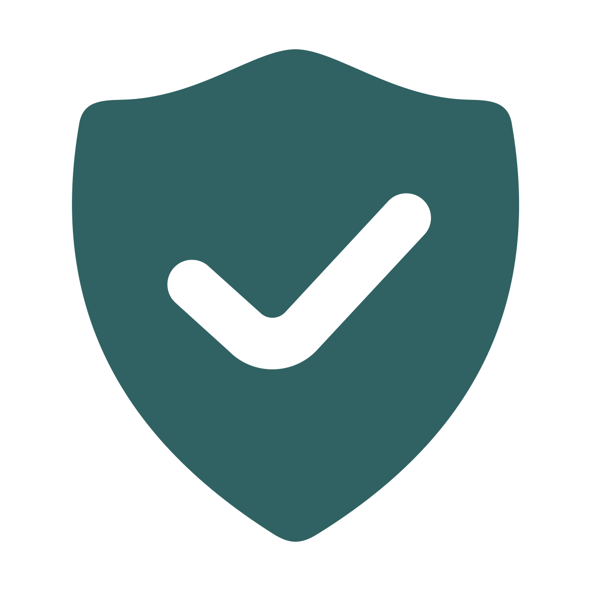 softteal style security checked icon