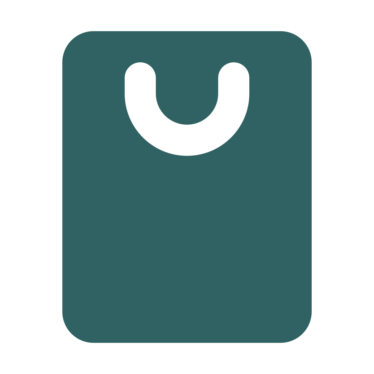 softteal style shopping bag icon