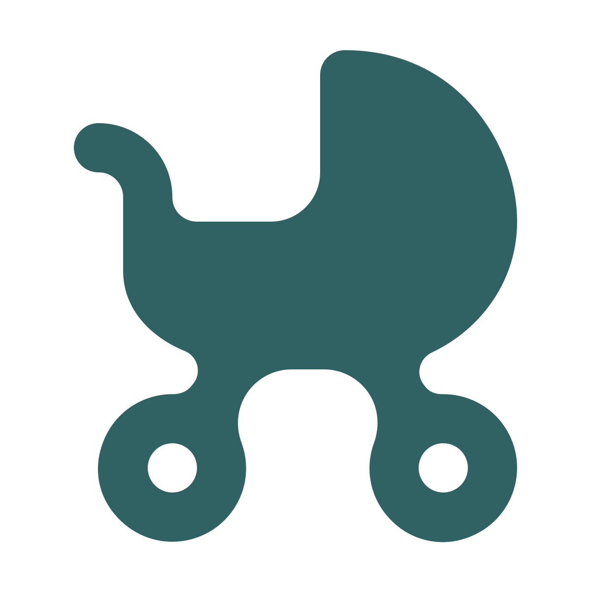 softteal style stroller icon