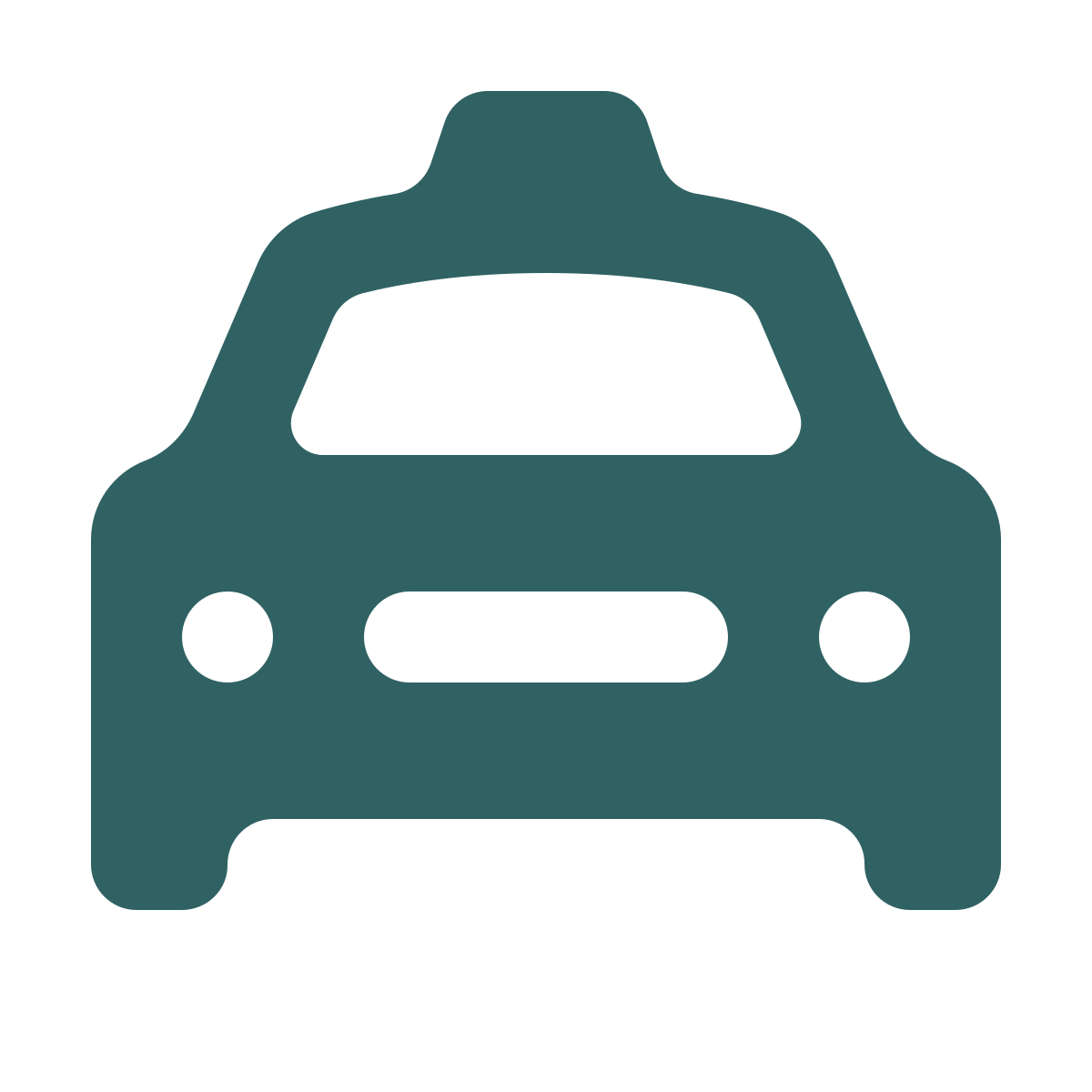 softteal style taxi icon