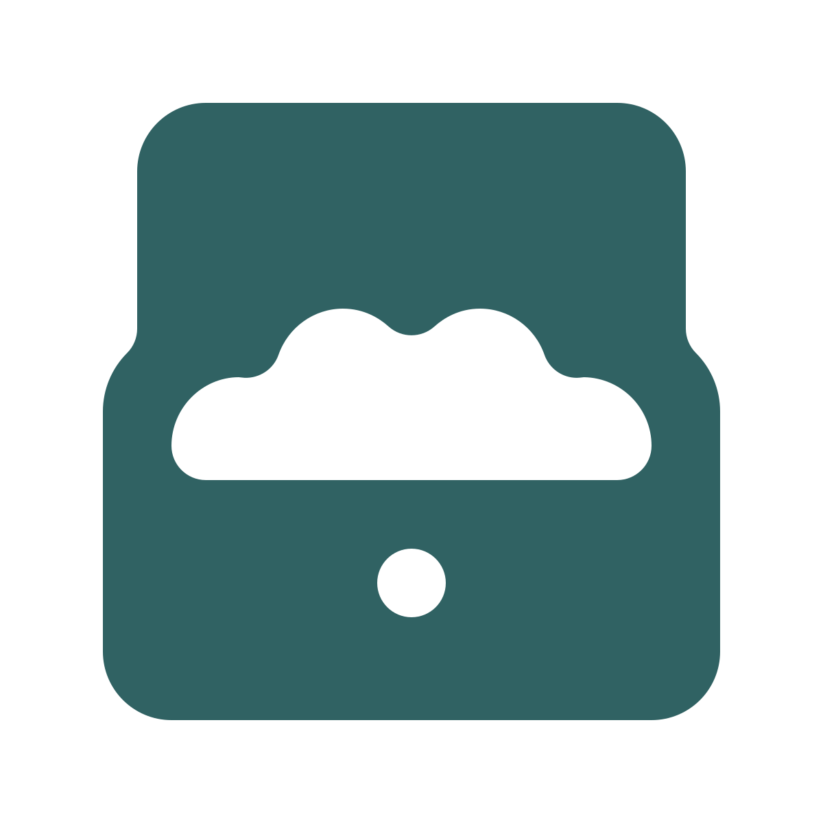 softteal style treasure chest icon